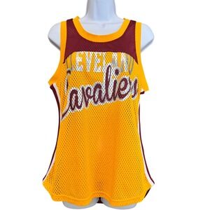 NWT G-III NBA Cleveland Cavaliers Script Mesh Jersey Large Cavs Sportswear Fan